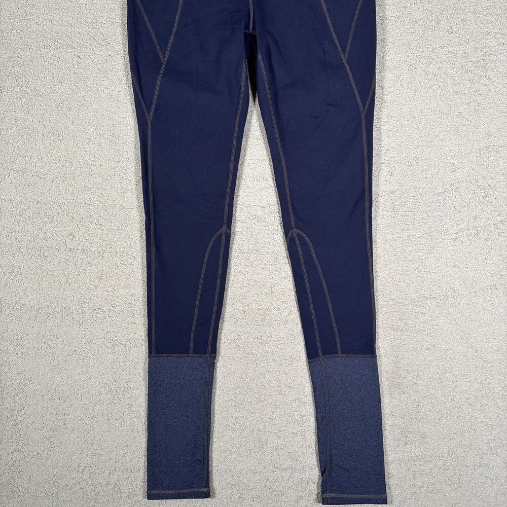 Athleta plié Tight‎ Legging Navy Blue Midrise 929784 Women’s Size Medium - Picture 3 of 13